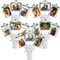 Big Dot of Happiness Boho Botanical - Greenery Party Picture Centerpiece Sticks - Photo Table Toppers - 15 Pieces